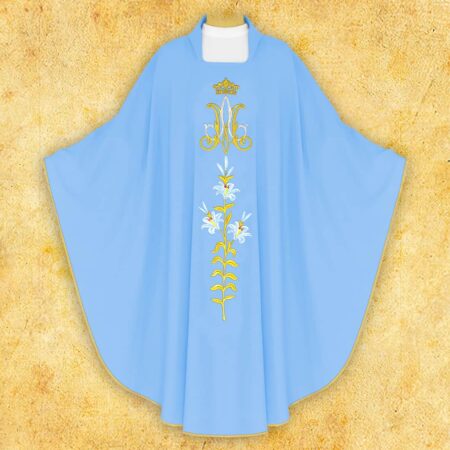 Chasuble brodée Maryjny