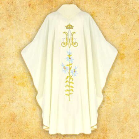 Chasuble brodée Maryjny