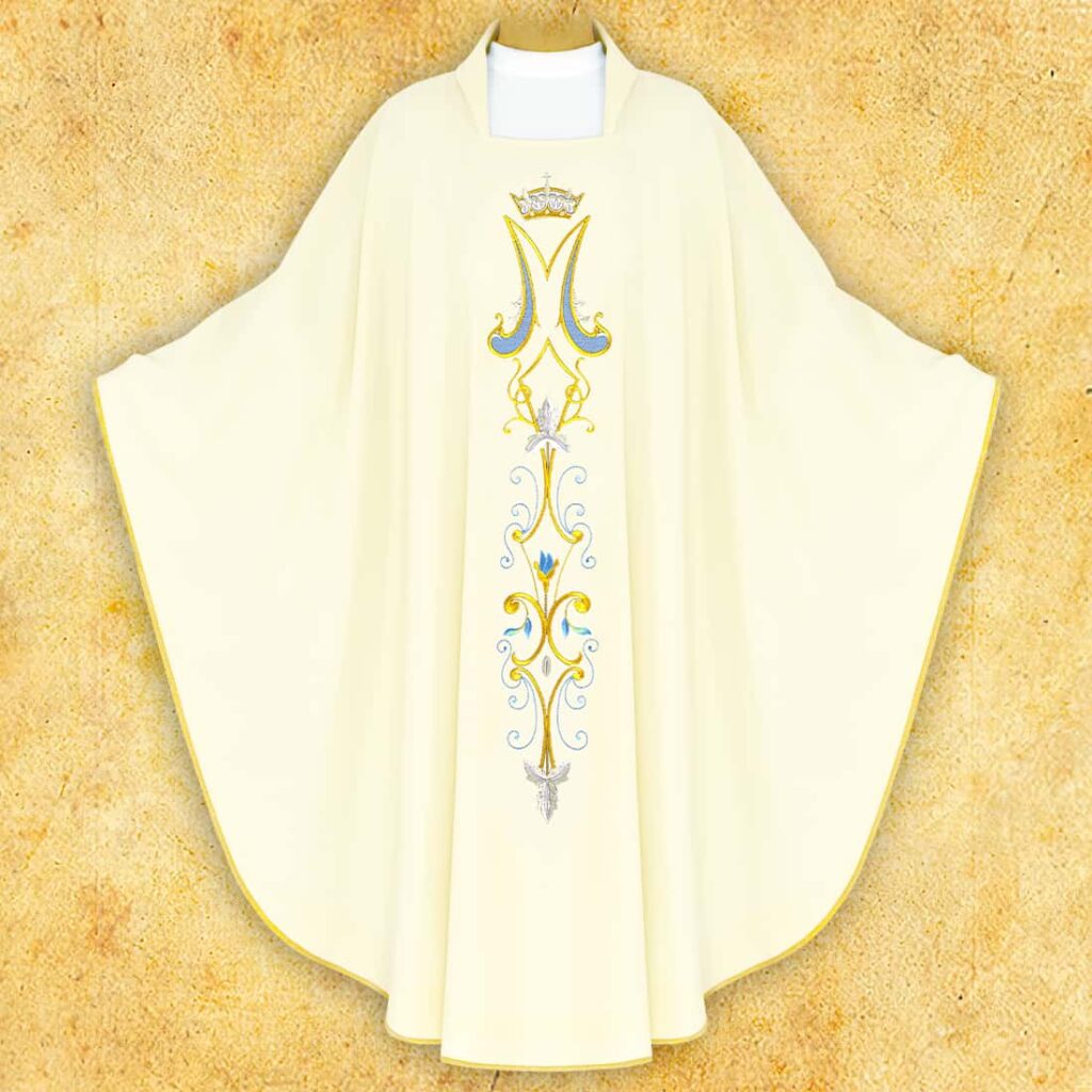 Chasuble brodée Maryjny