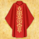 Chasuble brodée Épis et Raisins