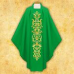 Chasuble brodée Épis et Raisin