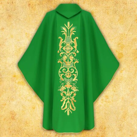 Chasuble brodée Épis et Raisin