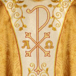 Chasuble brodée Jésus Ressuscité