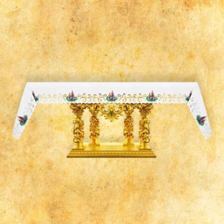 Nappe brodée d’Avent