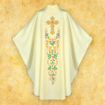 Chasuble brodée Sainte Rita