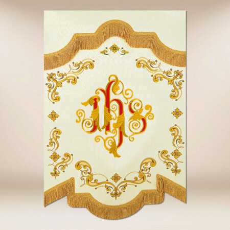Mini Drapeau Double Face Cœur de Jésus