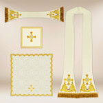 Chasuble brodée romaine pour Noël