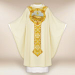 Chasuble brodée pour Noël