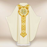 Chasuble brodée pour Noël
