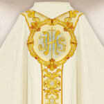 Chasuble brodée pour Noël