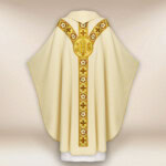 Chasuble brodée Agneau de Dieu