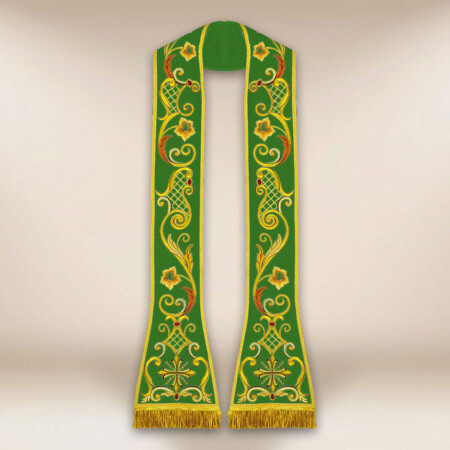 étole Haftowana Rzymska Verte
