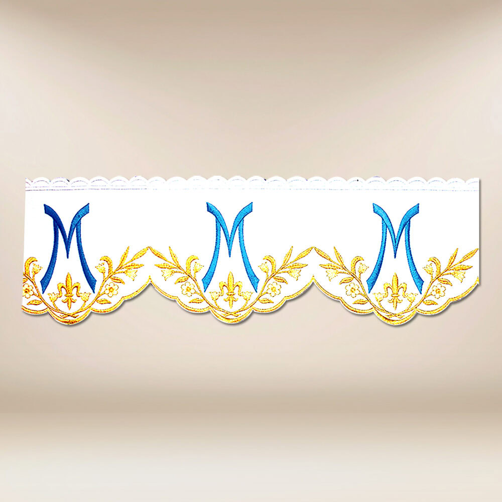 dentelle brodée mariale