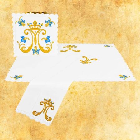 Linge de calice marial