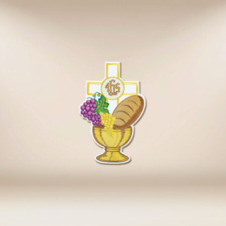 Application brodée Communion