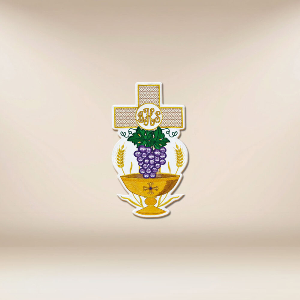 Application brodée Communion