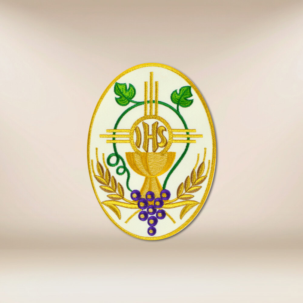 Application brodée IHS
