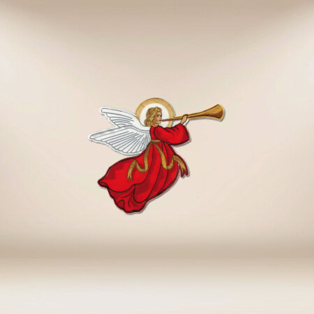 Application brodée Ange