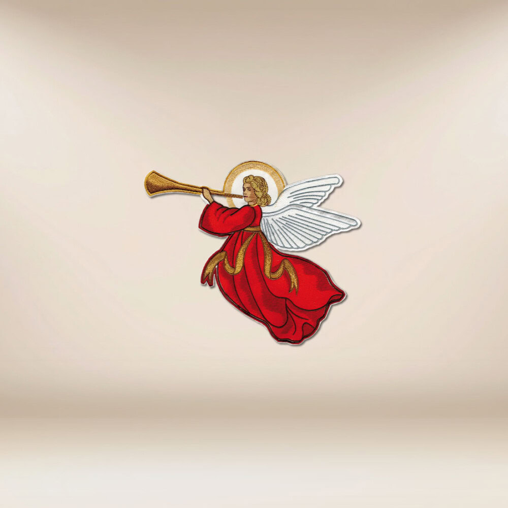 Application brodée Ange