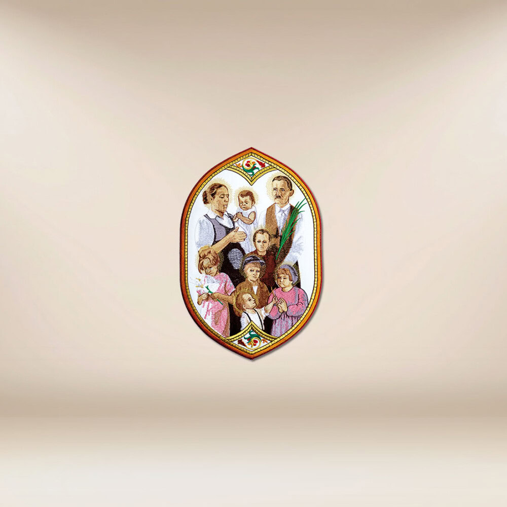 Application brodée Famille Ulm