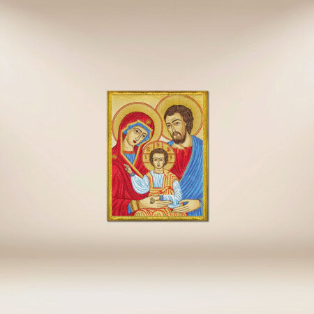 Application brodée Sainte Famille