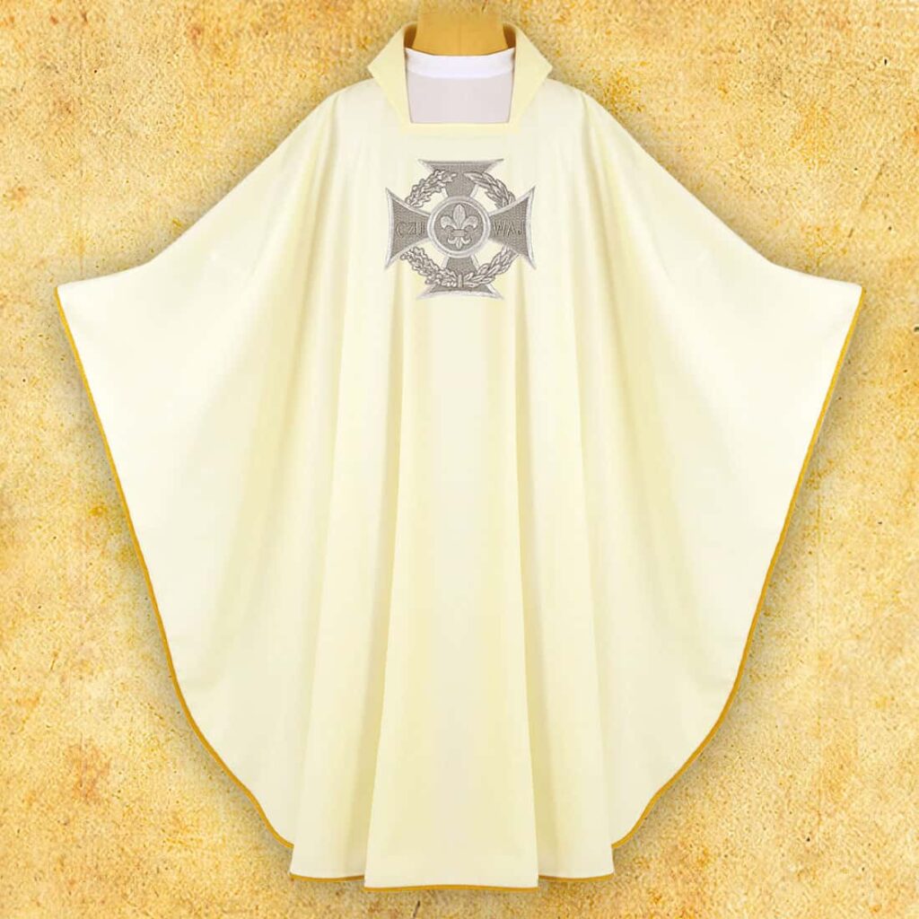 Chasuble liturgique brodée Harcerski
