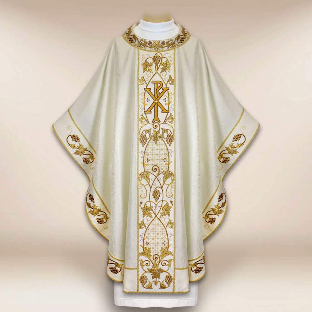 Chasuble liturgique brodée PX