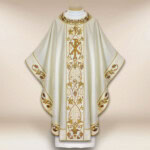 Chasuble liturgique brodée PX