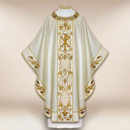 Chasuble liturgique brodée PX