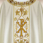 Chasuble liturgique brodée PX