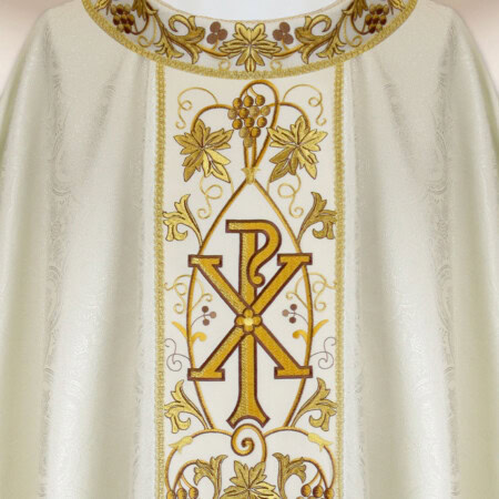 Chasuble liturgique brodée PX