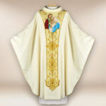Chasuble brodée pour Noël