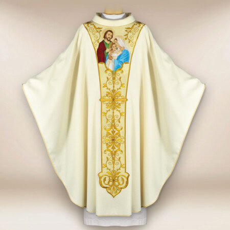 Chasuble brodée pour Noël