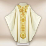 Chasuble brodée pour Noël