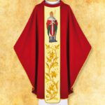 Chasuble brodée Saint Clément