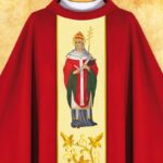 Chasuble brodée Saint Clément