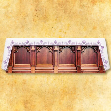 Nappe liturgique violette