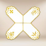 Voile de ciboire doré