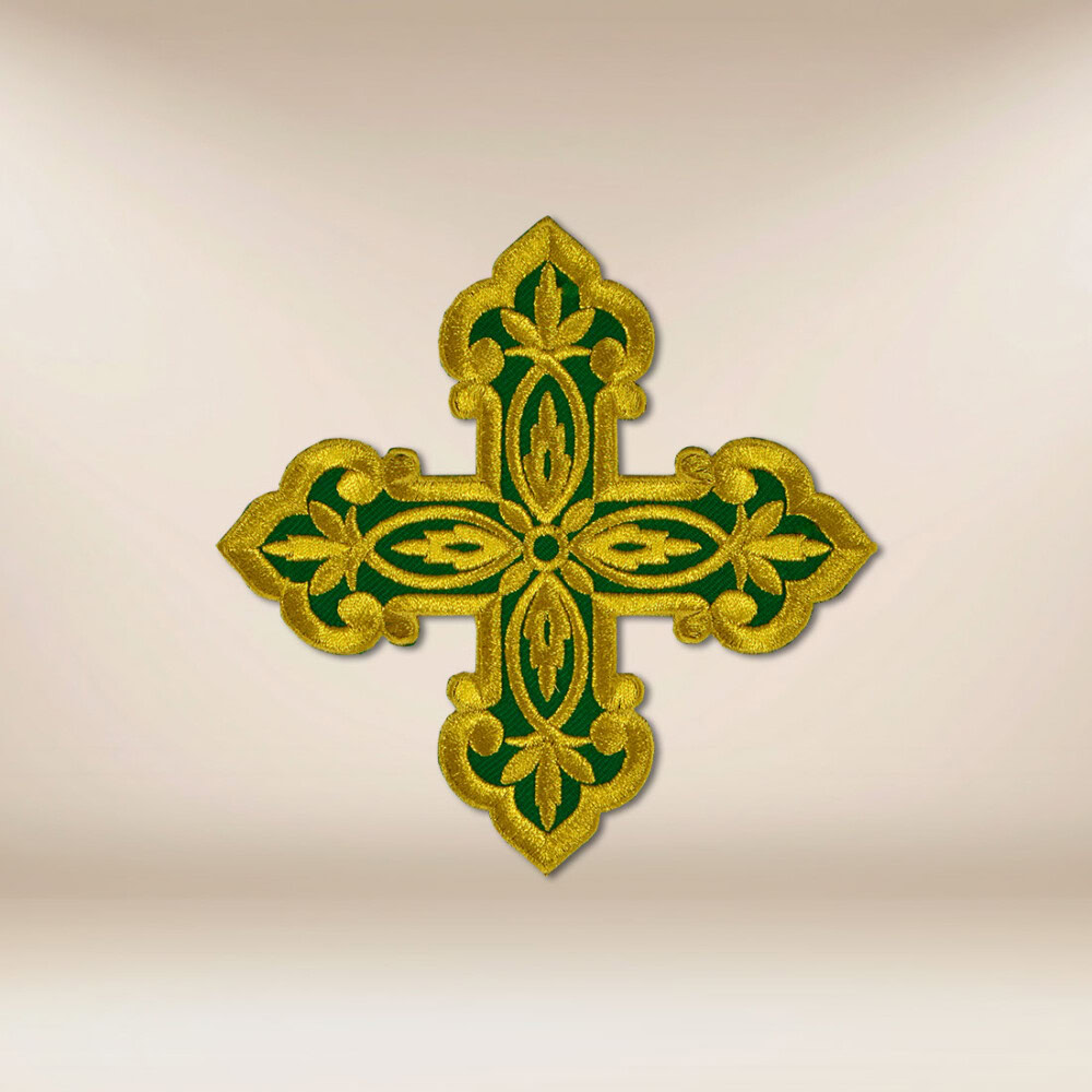Application brodée croix