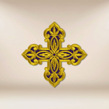 Application brodée croix
