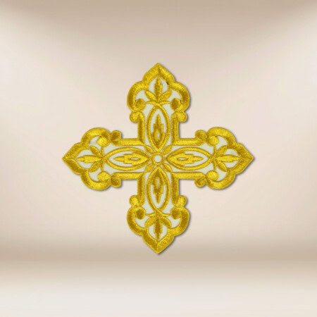 Application brodée croix