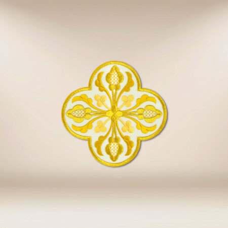 application brodée croix