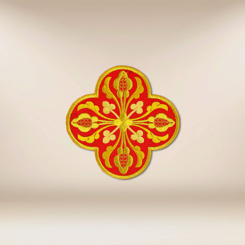 Application brodée croix