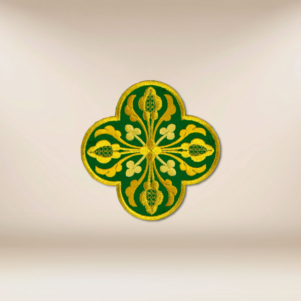 Application brodée croix