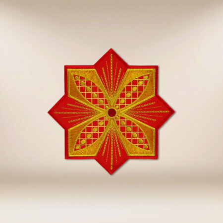 Application brodée croix