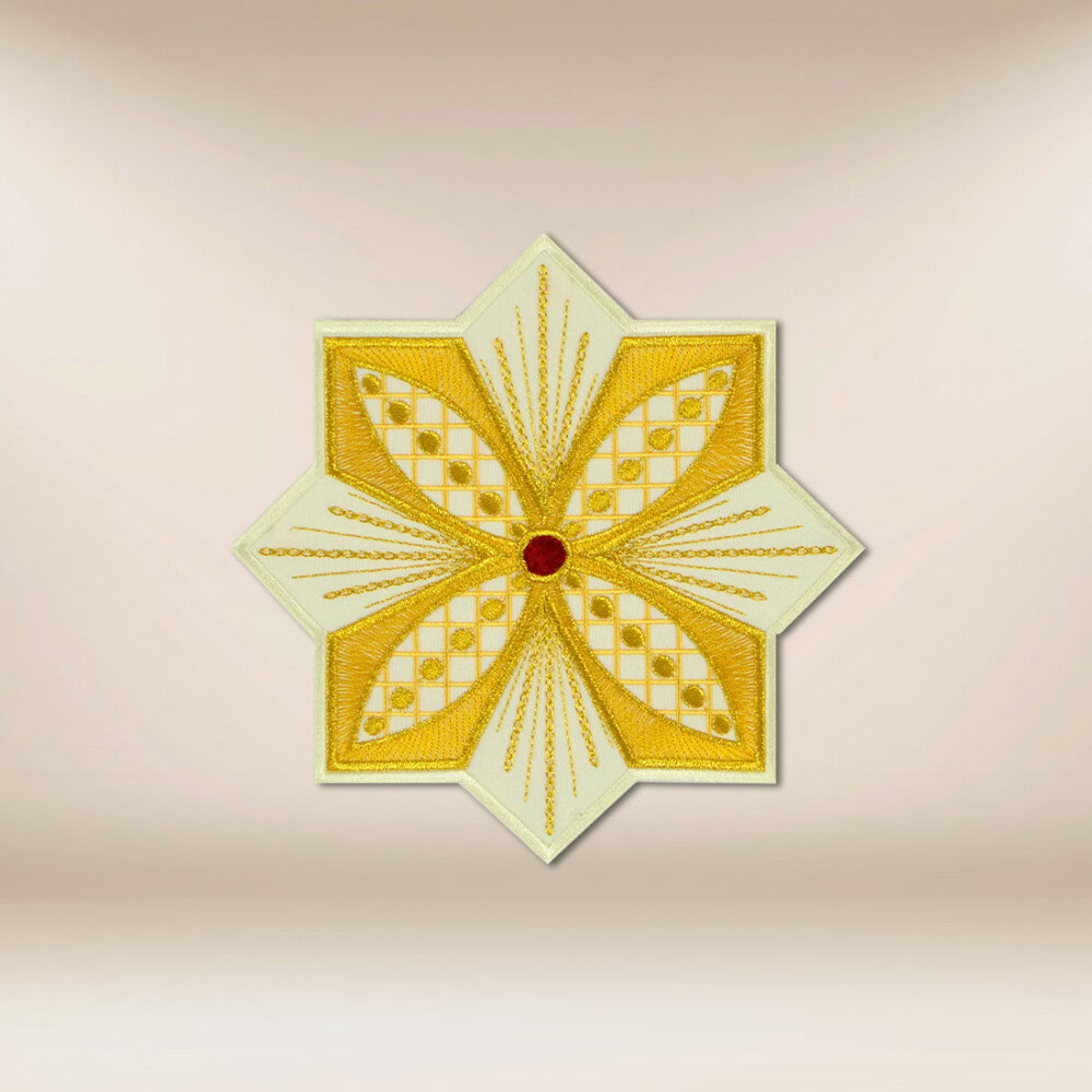 Application brodée Croix