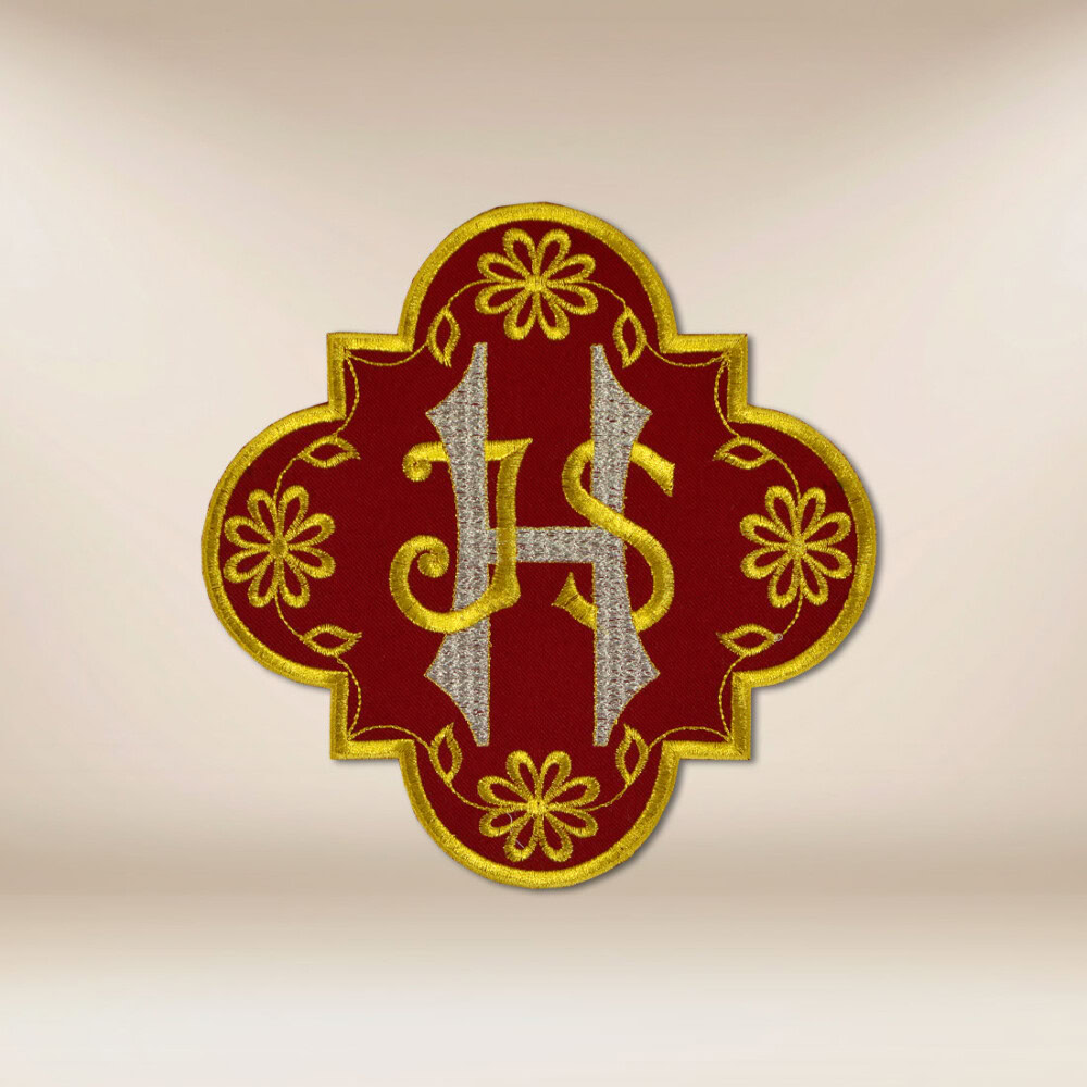 Application brodée IHS
