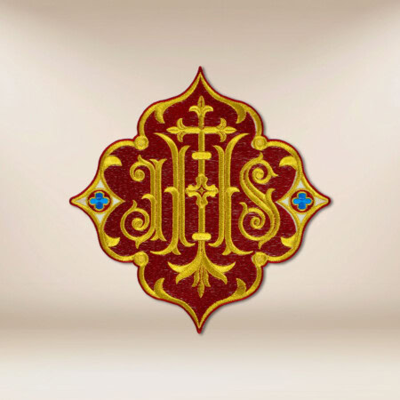 Application brodée IHS
