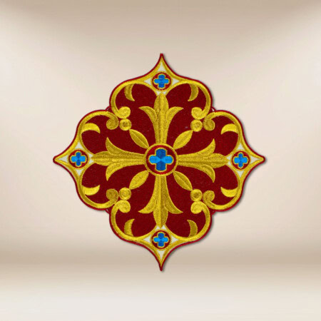 Application brodée Croix