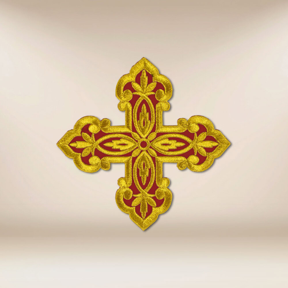 Application brodée Croix